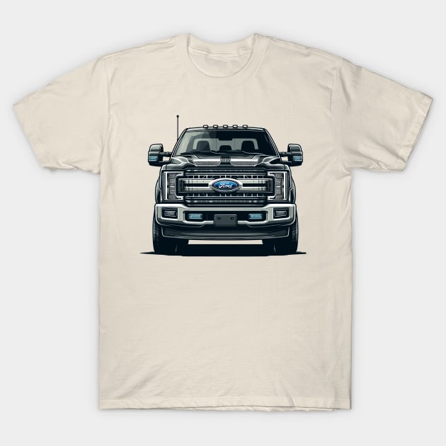 Ford F350 T-Shirt by Vehicles-Art